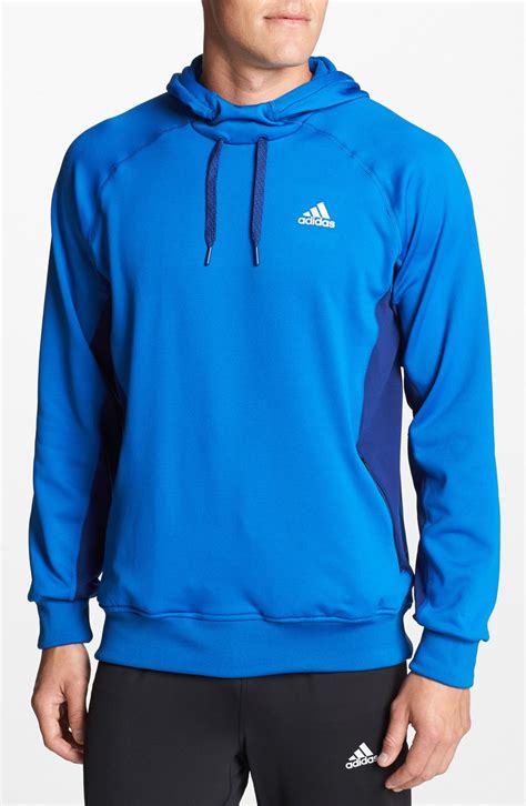 sweatshirt herren adidas meliert|adidas blue hoodie men's.